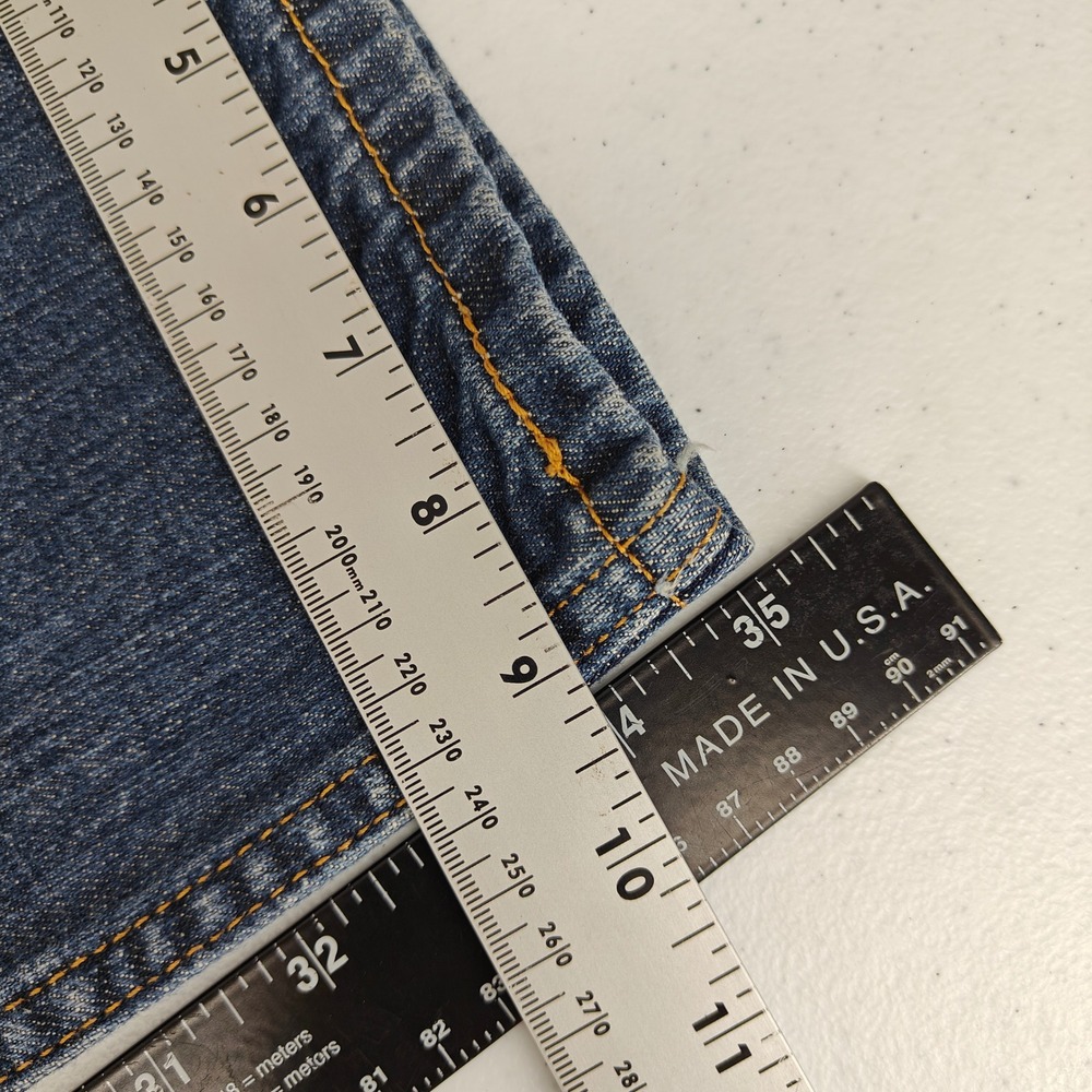 Levi's 550 Jeans Mens 40x36 Blue Relaxed Fit Tapered Leg Denim Casual Classic - Picture 9 of 12